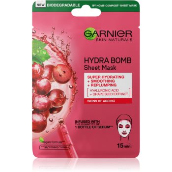 Garnier Textil Masks Hydra Bomb mască textilă pentru netezire - imagine 2
